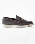 Loro Piana Loafers | Rain Drops Summer Charms Gray