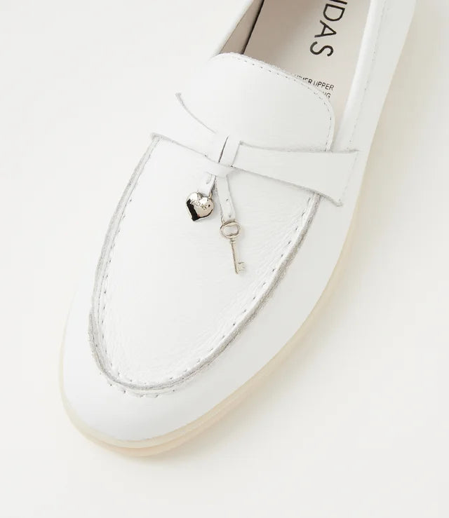 Loro Piana  Women's Loafers |  Summer Charms Walk White
