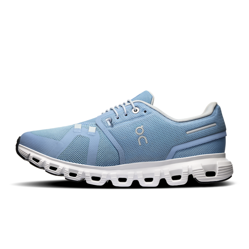 On Cloud 6 Chambray White