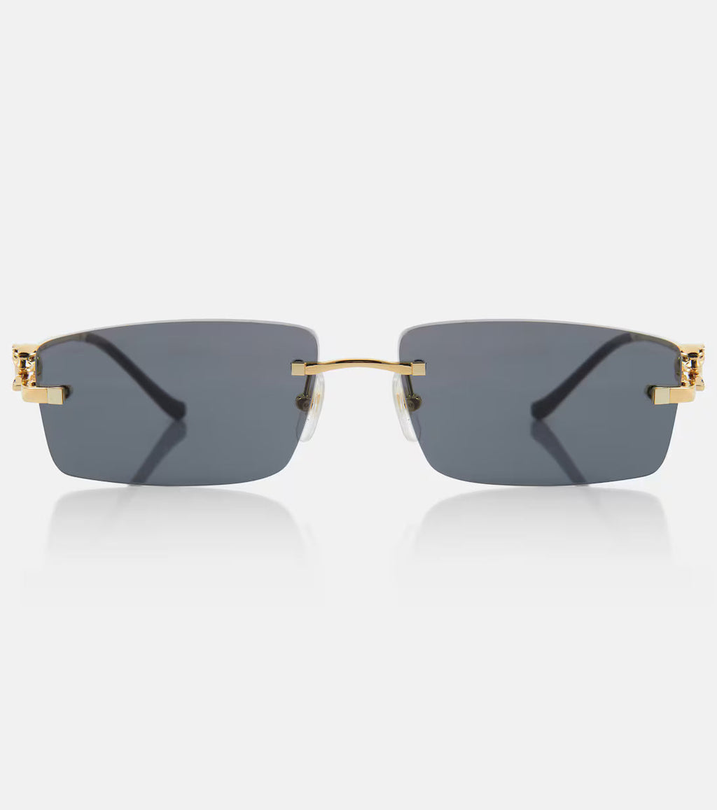 Cartier Glasses | Panthere de Rectangular Sunglasses