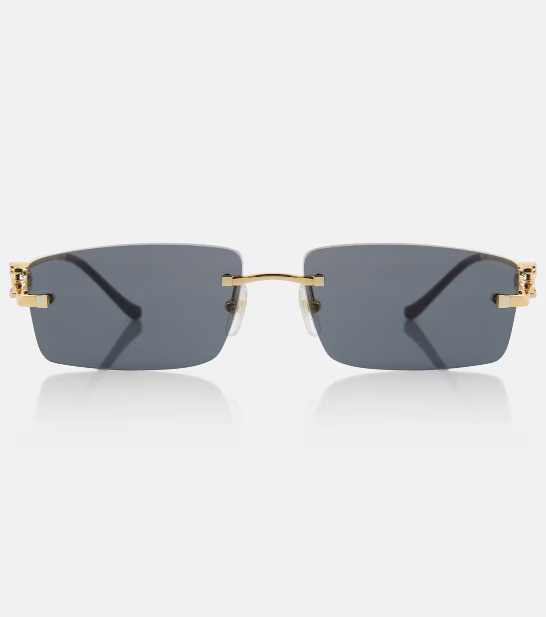 Cartier Glasses | Panthere de Rectangular Sunglasses