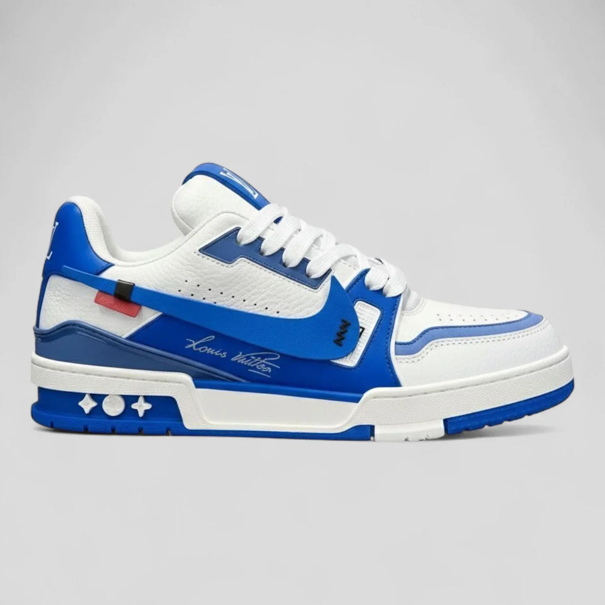 Louis Vuitton X Nike Trainer Denim Noir ’ White Blue ’