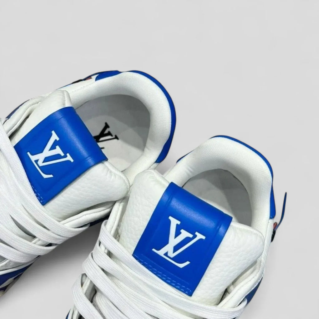 Louis Vuitton X Nike Trainer Denim Noir ’ White Blue ’