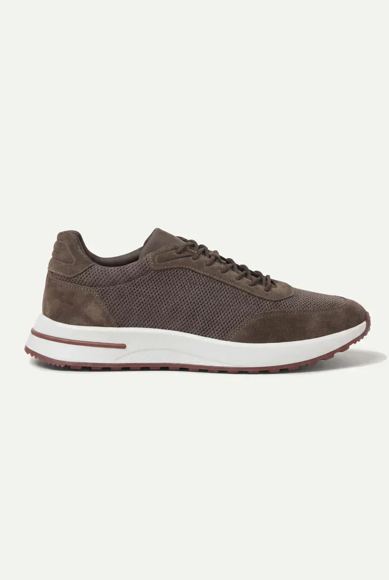 Loro Piana Week End Walk Suede Brown