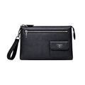 Prada Pouch | Wrist Black Leather