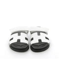 Hermès Sandals | Chypre White Swift