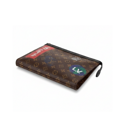 Louis Vuitton Pouch  | Pouch Leather Graphic Zip