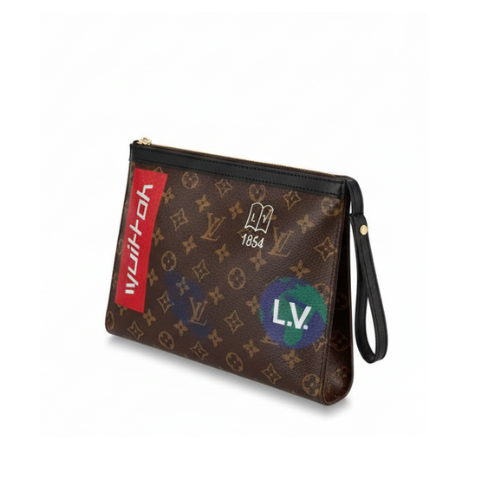 Louis Vuitton Pouch  | Pouch Leather Graphic Zip