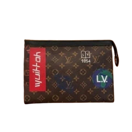 Louis Vuitton Pouch  | Pouch Leather Graphic Zip