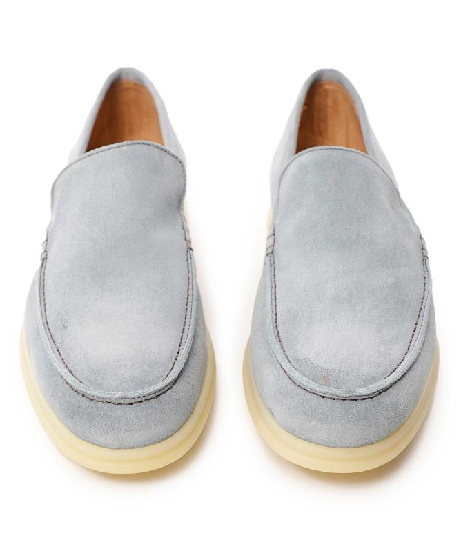 Loro Piana Loafers | Summer Walk In A Light Blue