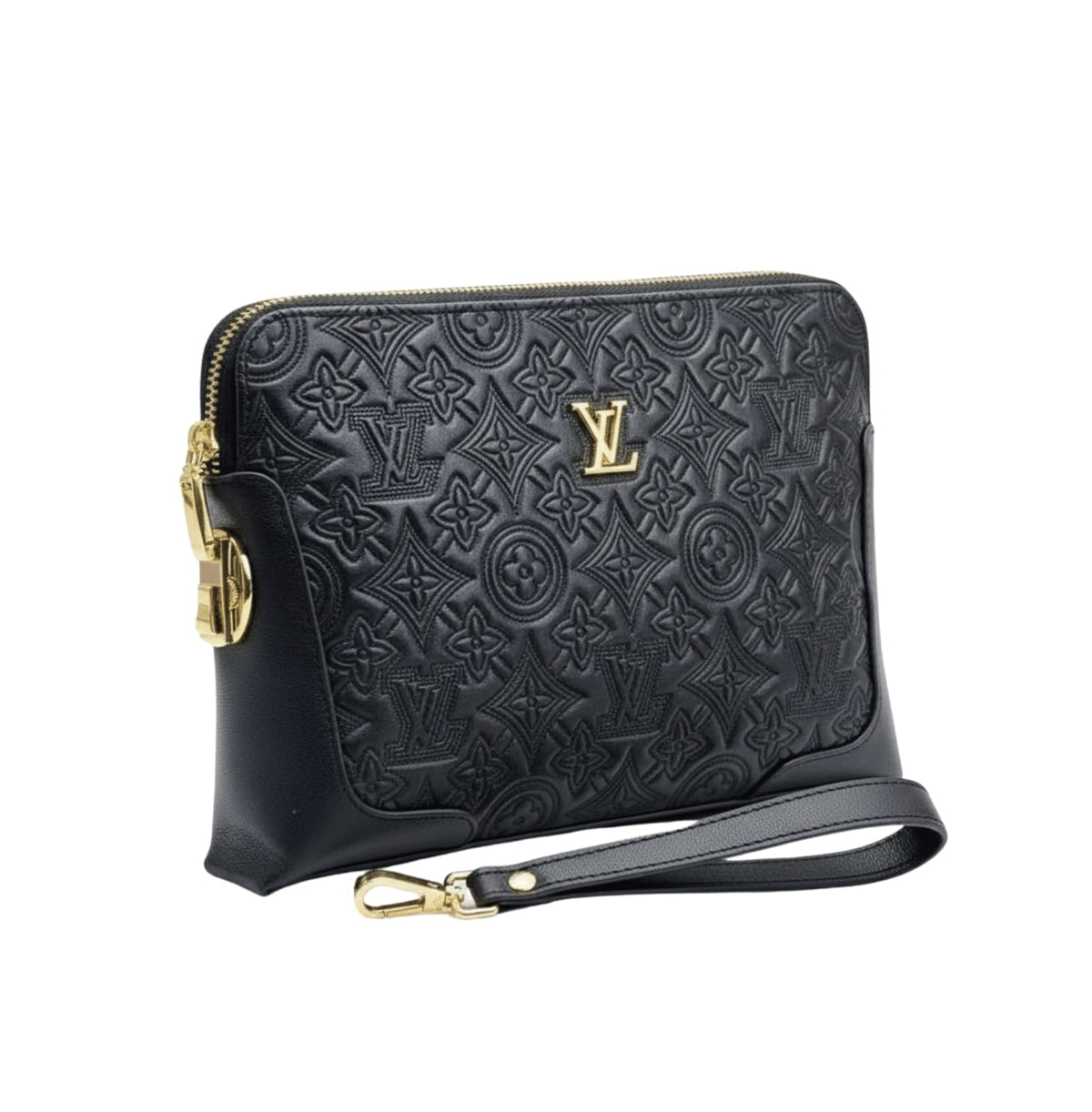 Louis Vuitton Bag | Black Leather Pouch