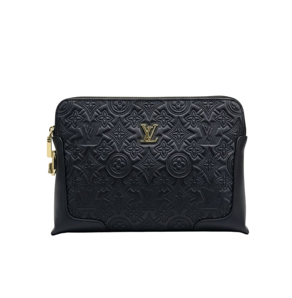 Louis Vuitton Bag | Black Leather Pouch