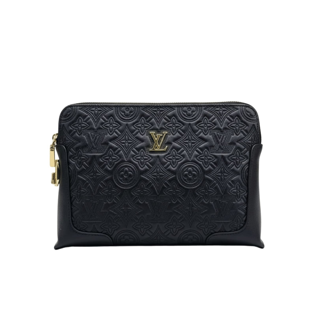 Louis Vuitton Bag | Black Leather Pouch