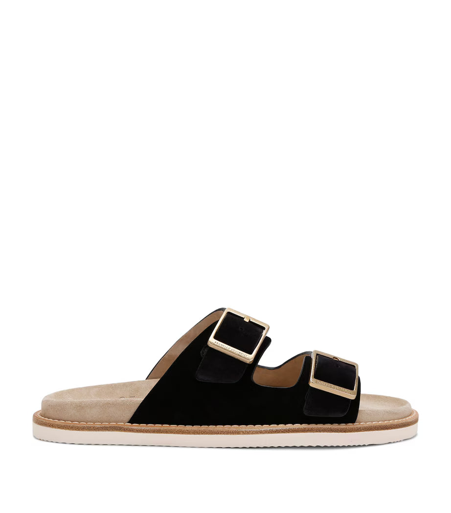 Brunello Cucinelli Sandals | Suede Double-strap