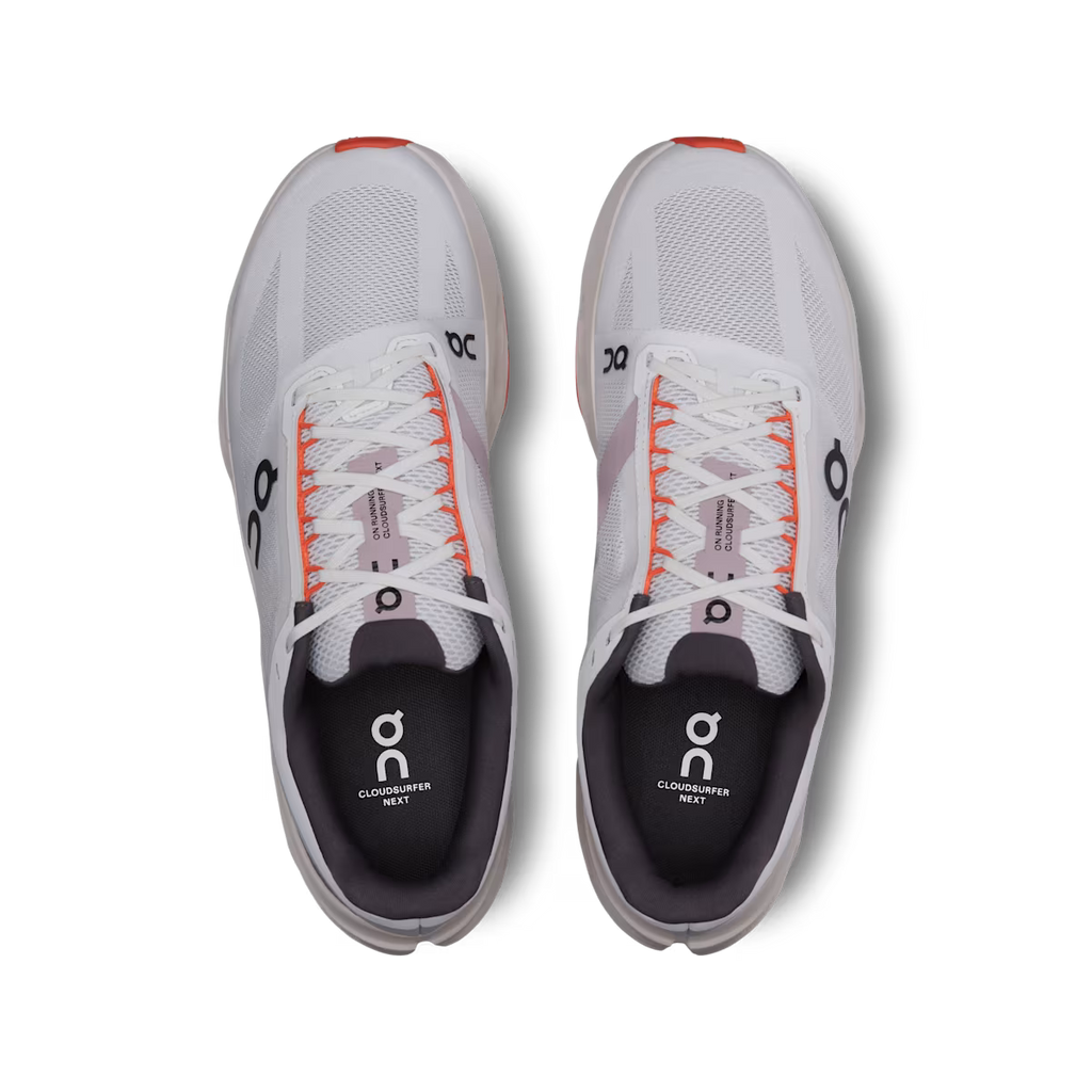 ON Cloudsurfer Next running trainers in white and red