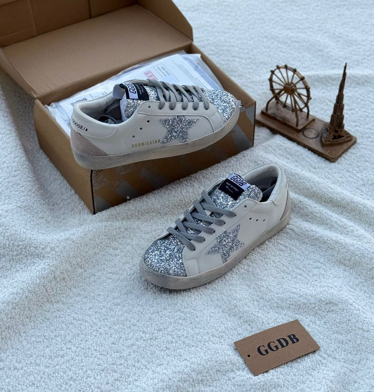Golden Goose Super-Star glitter