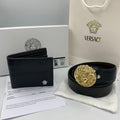 Versace Wallet | All Black Belt