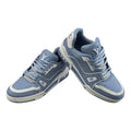 LV Trainer sneaker grey and blue