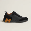 Hermès Paris Bouncing Sneaker noir / H miel
