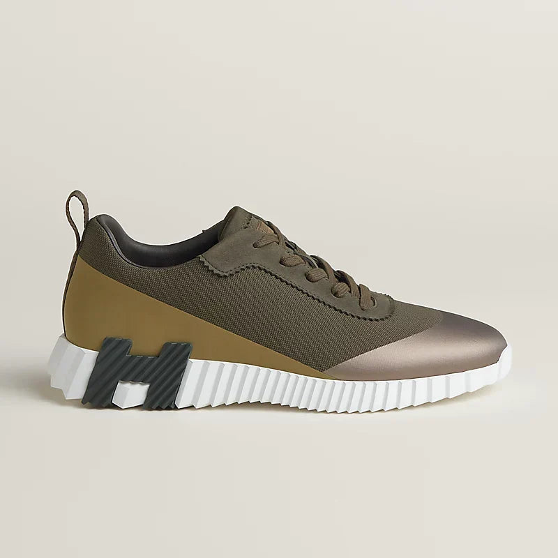 Hermès Bouncing sneaker multicolore vert forêt