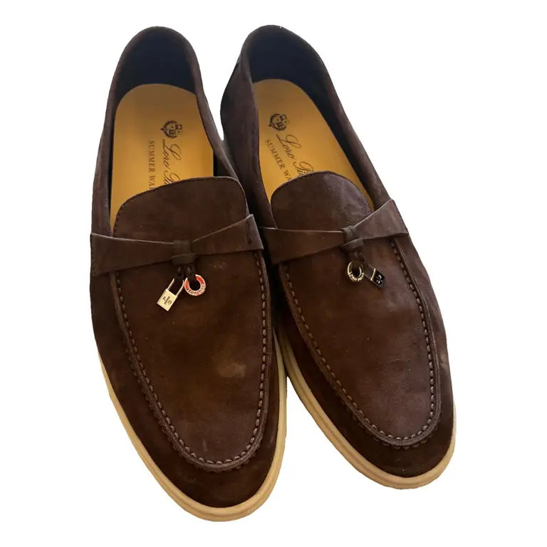 Loro Piana Women's Loafers | Summer Walk Brown