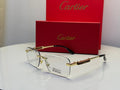 Cartier Glasses | Rimless Model CT0423O