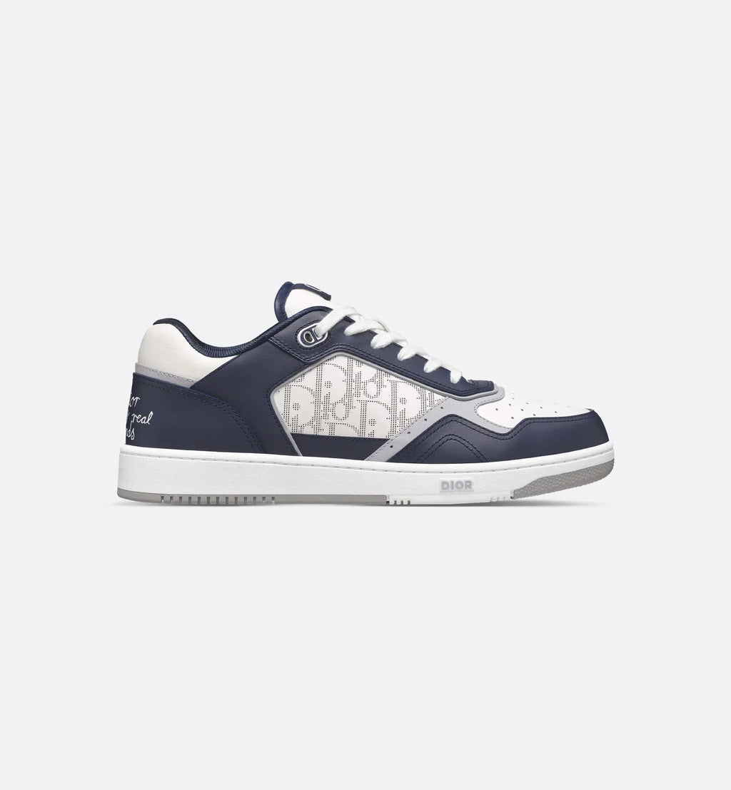 Dior B27 low-top sneakers blue and white