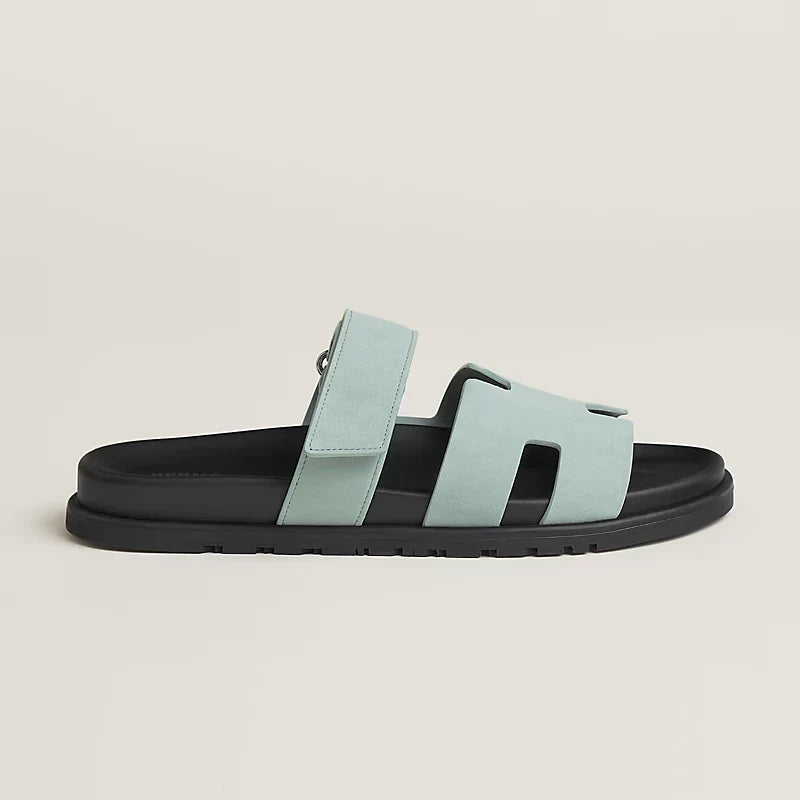 Hermès Sandals | Chypre Espom Glacier Blue