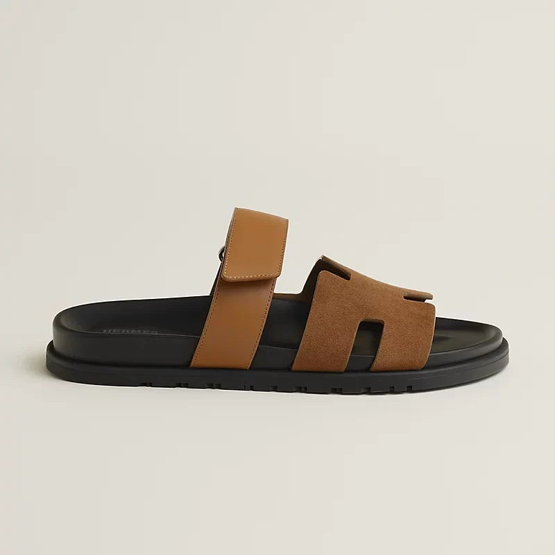 Chypre sandal Smoky Brown / Honey