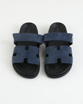 Hermès Sandals | Chypre Navy Blue