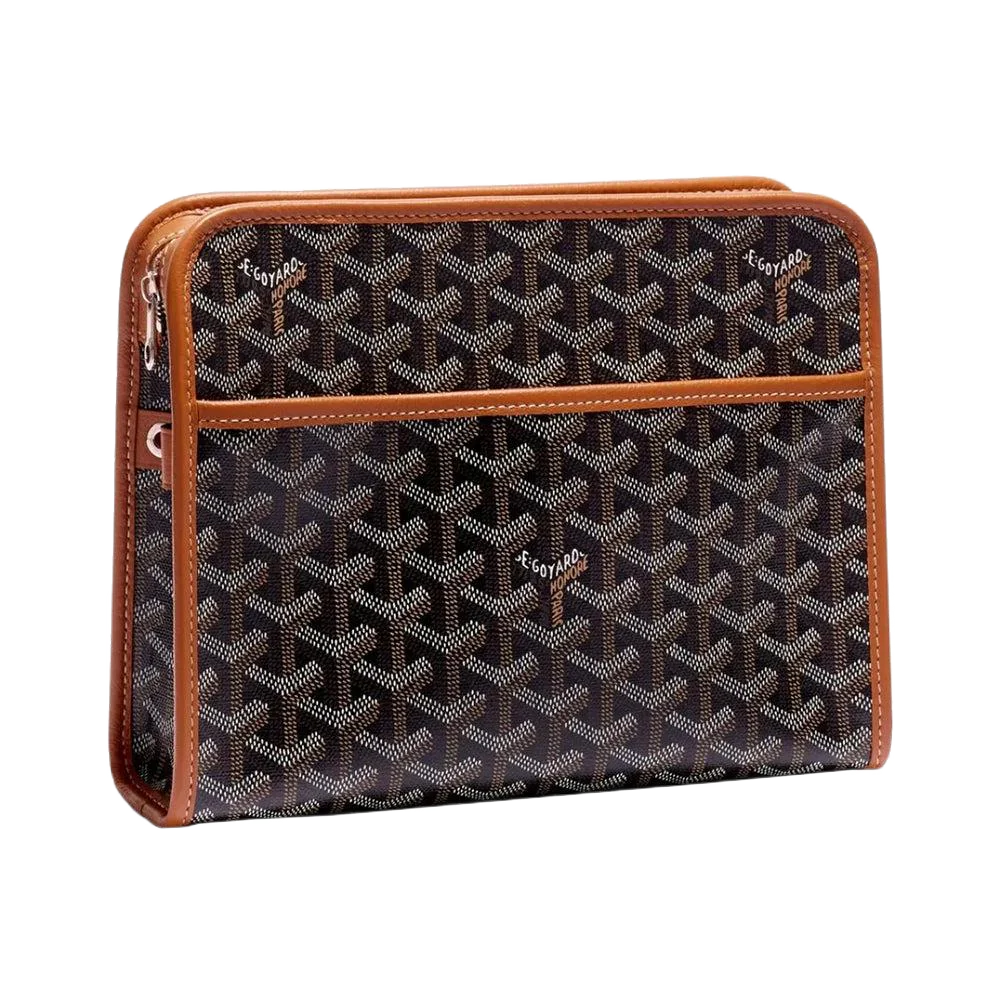 Goyard Jouvence Toiletry Pouch '' Brown ''