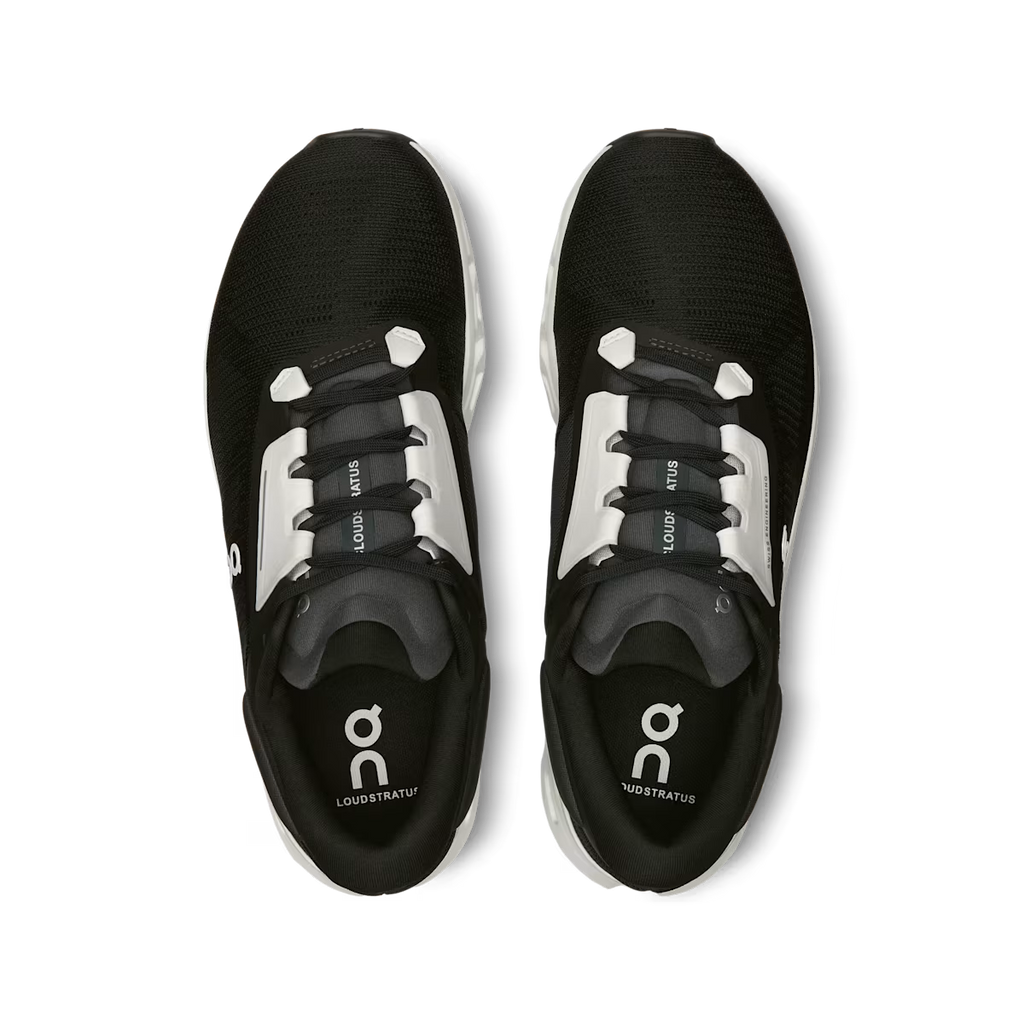 On Cloudstratus White/ Black