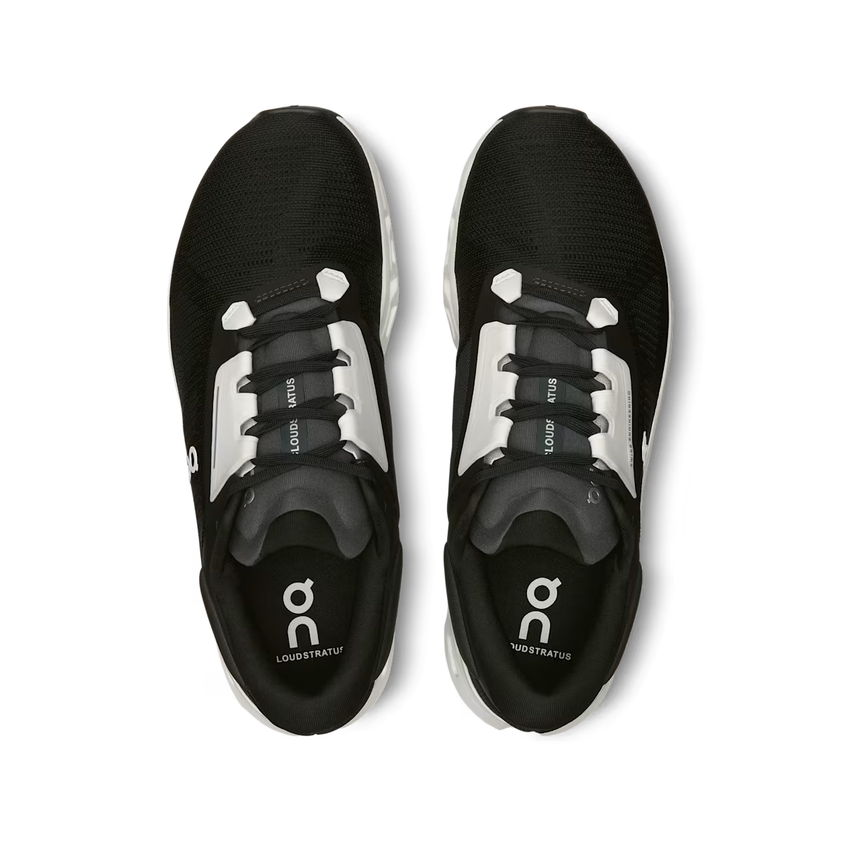 On Cloudstratus White/ Black