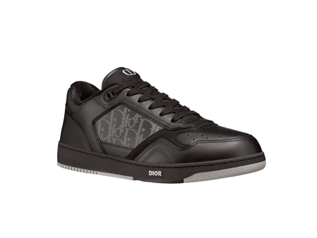 Dior B27 Low-Top Sneaker Black Oblique Galaxy Leather