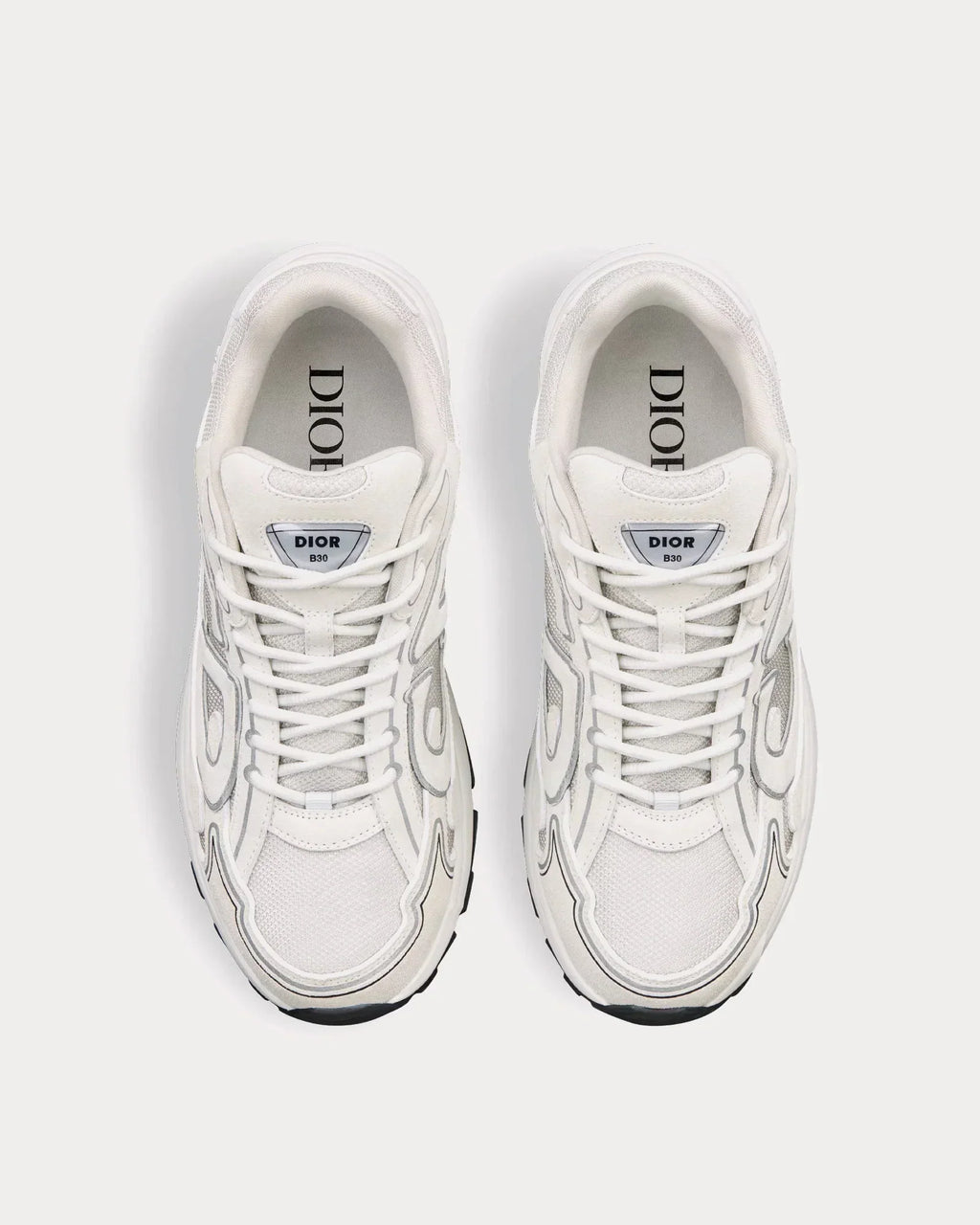 Dior - B30 Countdown Suede Ecru Low Top