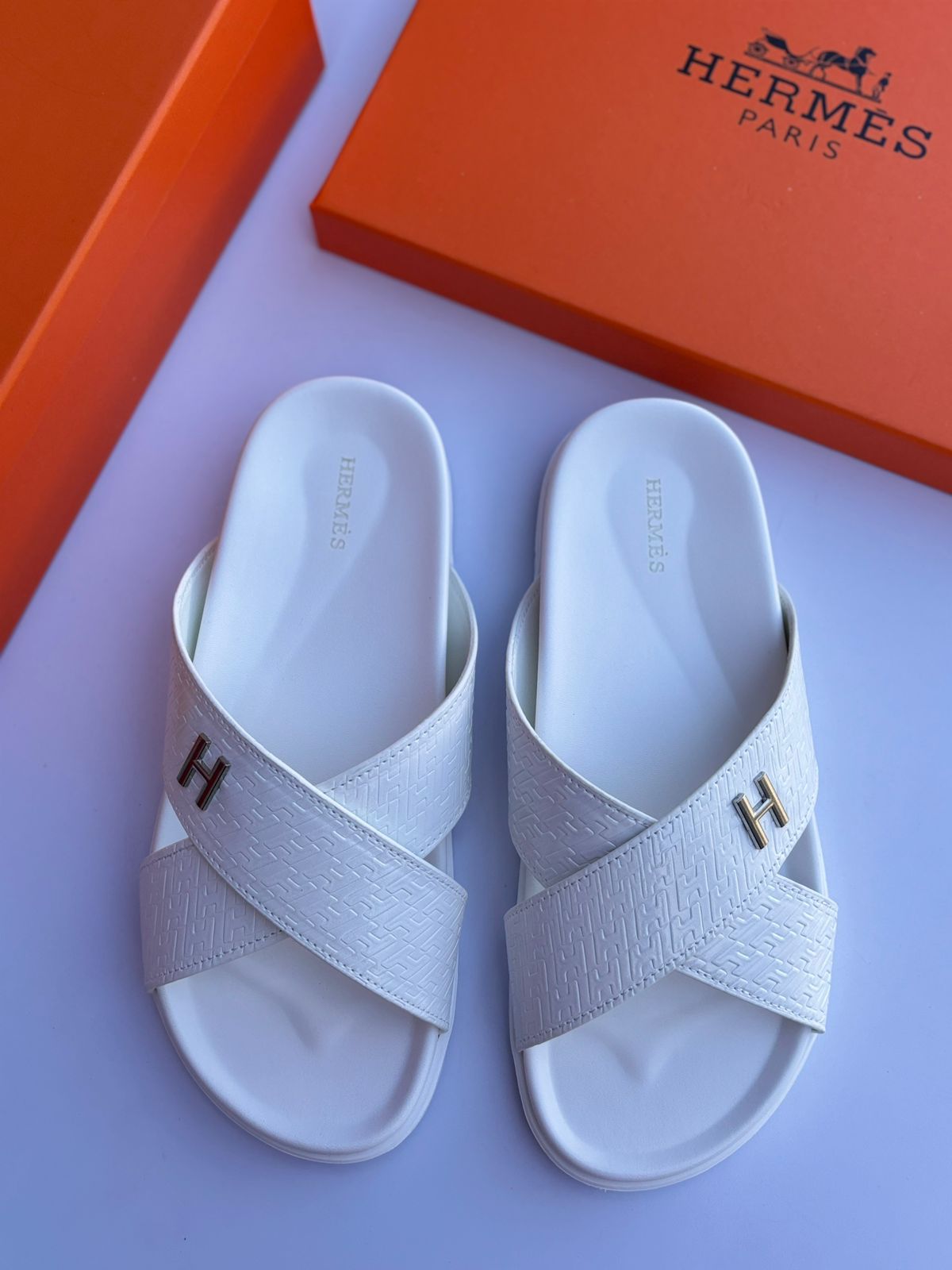 Hermès Sandals | White