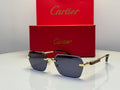 Cartier Glasses | Rimless Rectangle