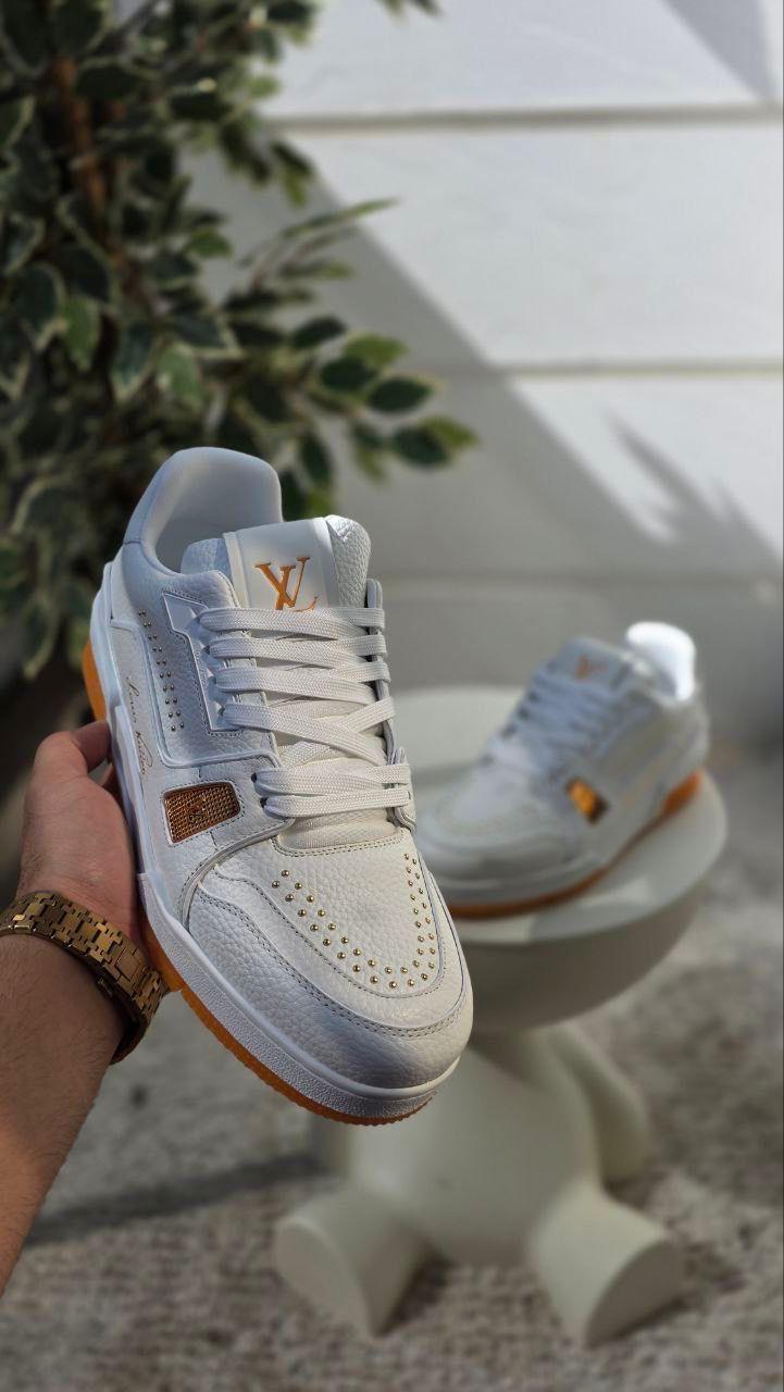 LV Trainer sneaker White Cramel