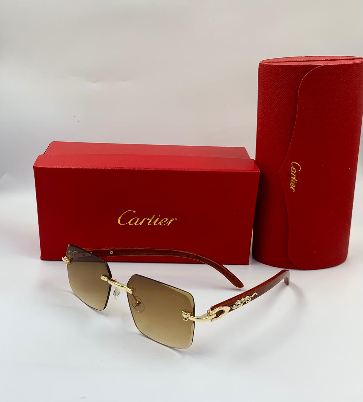 Cartier Glasses | Rimless Sunglasses