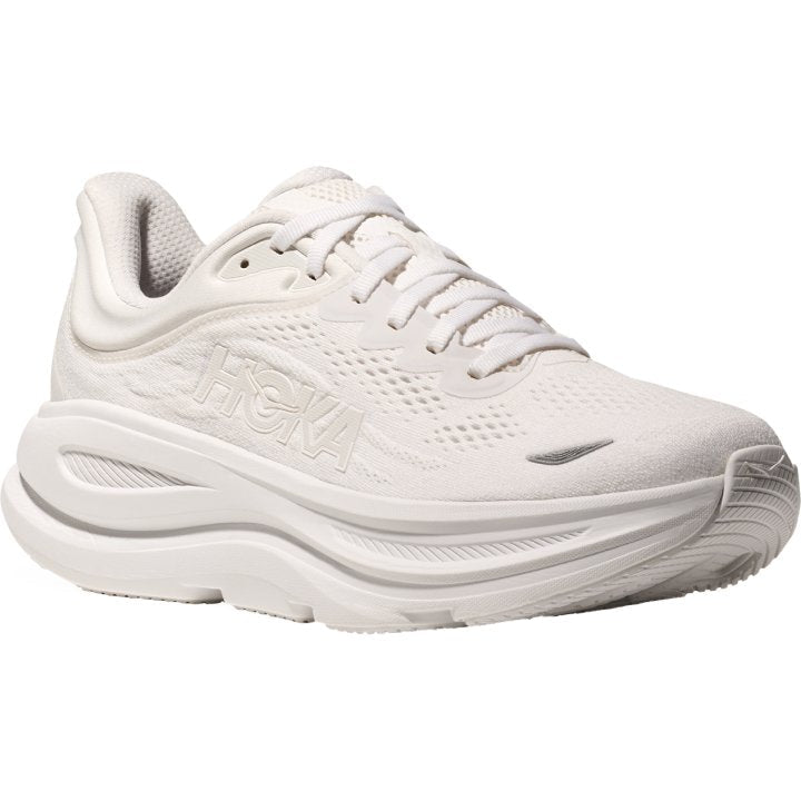 Hoka Bondi 9 Running Shoes - white / white