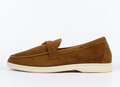 Loro Piana Women's Loafers |Brown Summer Charms Walk