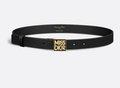 Dior Belt | Christian Miss Leather Black