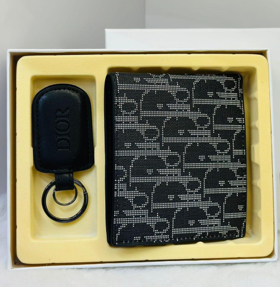 Dior Glasses | Black Leather Bifold
