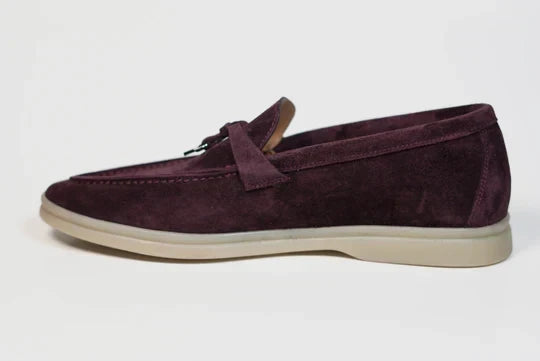 Loro Piana Women's Loafers | Summer Charms Walk Mulberry