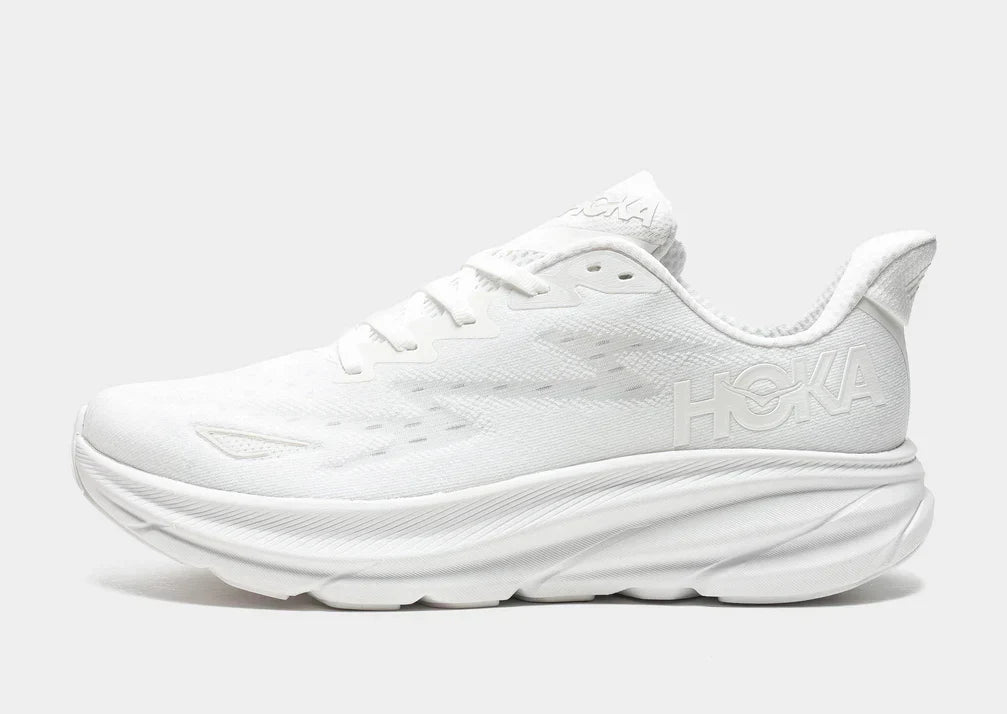 HOKA Clifton 9 All White