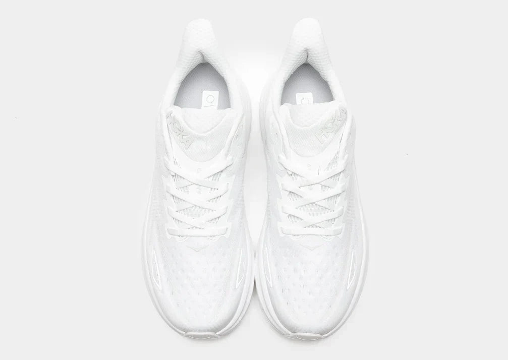 HOKA Clifton 9 All White