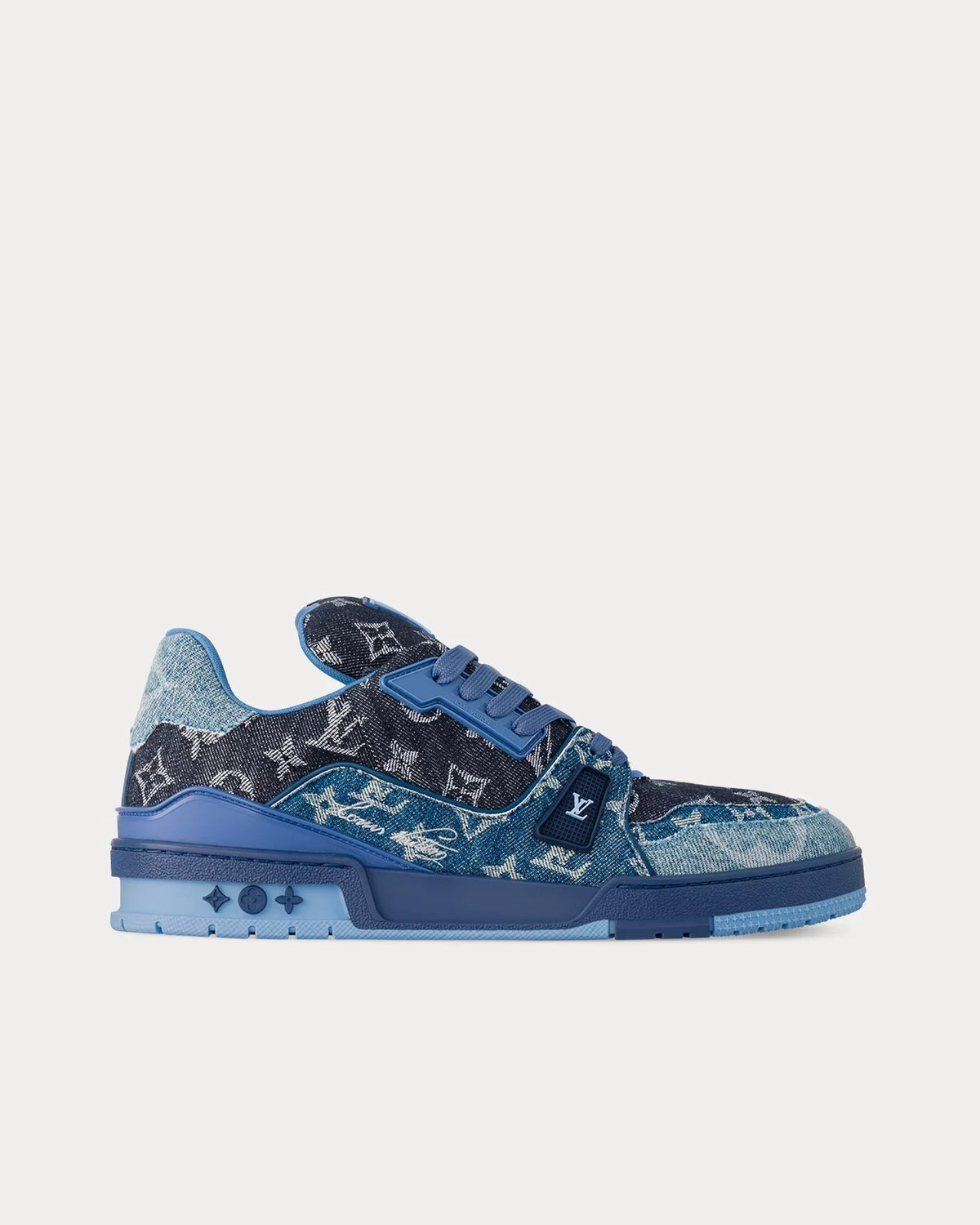 Louis Vuitton - LV Trainer Monogram Denim Blue