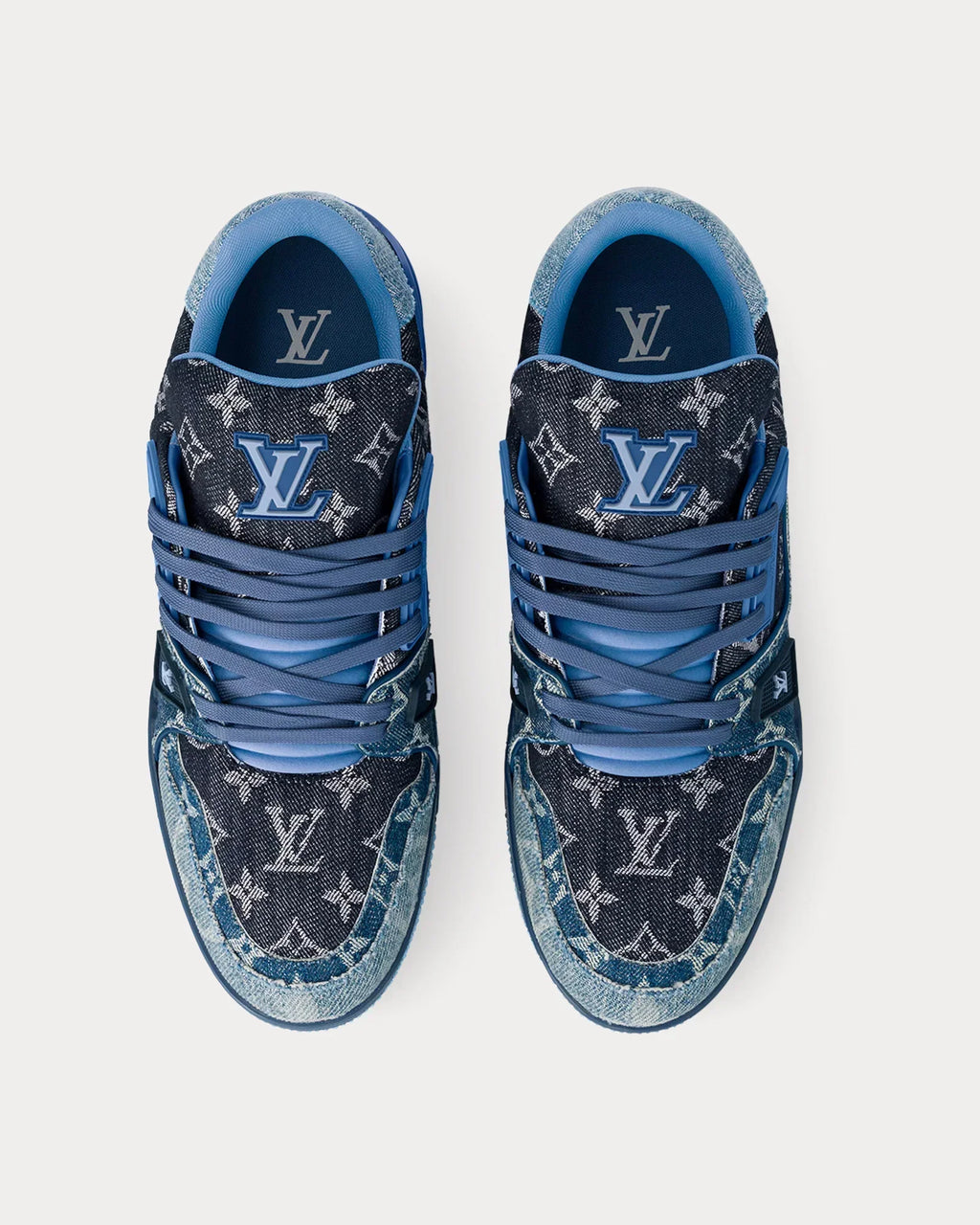 Louis Vuitton - LV Trainer Monogram Denim Blue