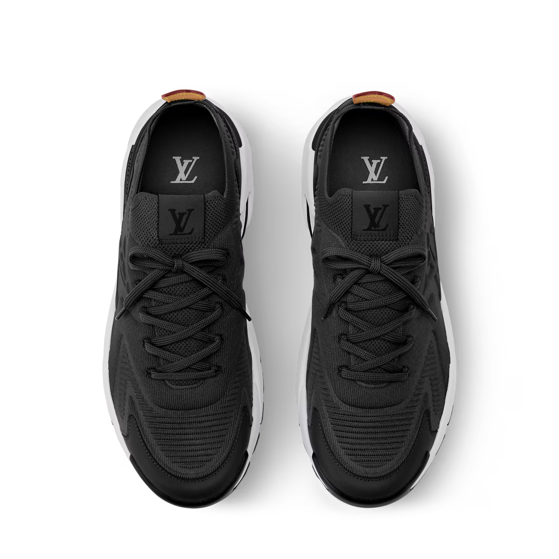 LV Tatic Knit Sneaker Black/White