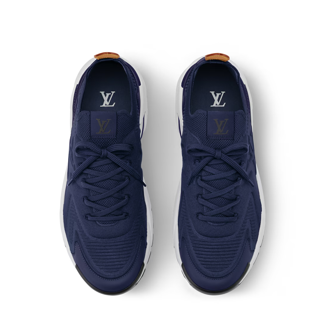 LV Tatic Knit Sneaker Marine